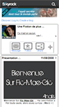 Mobile Screenshot of fic-mae-gic.skyrock.com