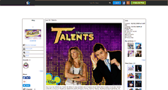 Desktop Screenshot of dctalents.skyrock.com