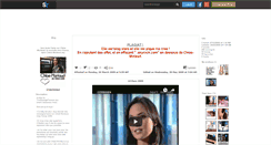 Desktop Screenshot of chloe-mortaud.skyrock.com