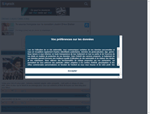 Tablet Screenshot of justindrewbieber-usher.skyrock.com
