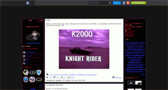 Desktop Screenshot of knightrider13perso.skyrock.com