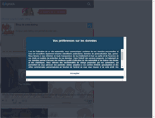 Tablet Screenshot of pets-dating.skyrock.com