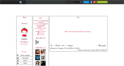 Desktop Screenshot of coralie711.skyrock.com