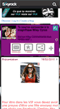 Mobile Screenshot of destinyhoperaycyrusmiley.skyrock.com