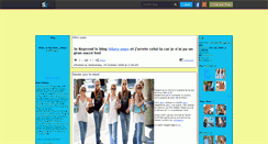 Desktop Screenshot of celebrity-hilary.skyrock.com