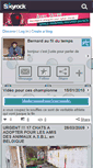 Mobile Screenshot of bernard241271.skyrock.com
