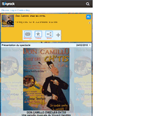 Tablet Screenshot of doncamillochezleschtis.skyrock.com