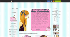 Desktop Screenshot of lilisgreensims.skyrock.com