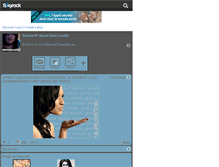 Tablet Screenshot of demilovato20.skyrock.com