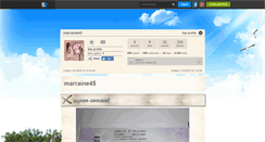 Desktop Screenshot of marraine45.skyrock.com