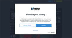 Desktop Screenshot of jucricky.skyrock.com