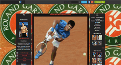 Desktop Screenshot of novak-djokovic-blog.skyrock.com