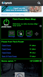 Mobile Screenshot of flash-power-team.skyrock.com