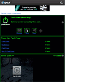 Tablet Screenshot of flash-power-team.skyrock.com