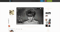 Desktop Screenshot of liz-taylor.skyrock.com