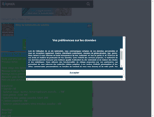 Tablet Screenshot of lebien-etre-de-sabrina.skyrock.com