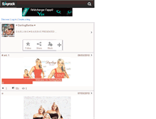 Tablet Screenshot of darlingbarbie.skyrock.com