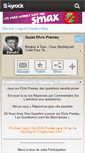 Mobile Screenshot of elvis51.skyrock.com