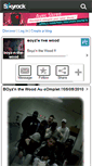 Mobile Screenshot of boyz-n-the-wood.skyrock.com