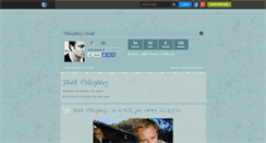 Desktop Screenshot of hallyday-david.skyrock.com