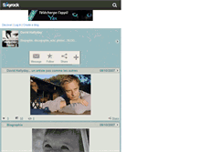 Tablet Screenshot of hallyday-david.skyrock.com