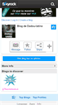 Mobile Screenshot of dadou-latino.skyrock.com
