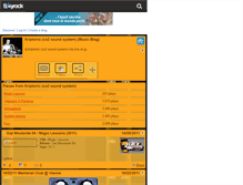 Tablet Screenshot of co2djkriptonic.skyrock.com