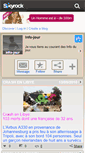 Mobile Screenshot of info-jour.skyrock.com