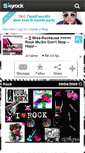 Mobile Screenshot of i-love-rock-baby-girl.skyrock.com