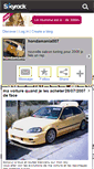 Mobile Screenshot of hondamania007.skyrock.com