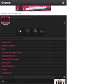 Tablet Screenshot of gomezselene-music.skyrock.com