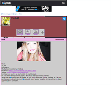 Tablet Screenshot of flavie674.skyrock.com