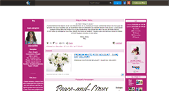 Desktop Screenshot of peace-and-l0ves.skyrock.com