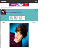 Tablet Screenshot of histooire-justinbieber.skyrock.com