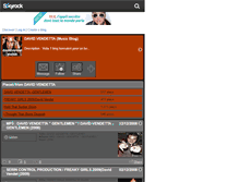 Tablet Screenshot of davidvendetta-mehdi.skyrock.com