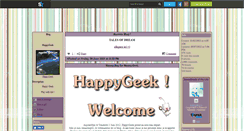 Desktop Screenshot of happygeek.skyrock.com