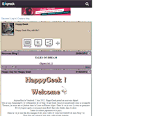 Tablet Screenshot of happygeek.skyrock.com