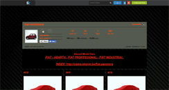 Desktop Screenshot of fiat-miniature.skyrock.com