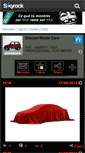 Mobile Screenshot of fiat-miniature.skyrock.com