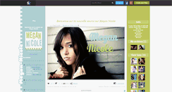 Desktop Screenshot of megan-nicole.skyrock.com