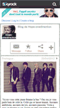 Mobile Screenshot of hope-onedirection.skyrock.com