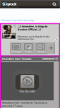 Mobile Screenshot of amandine-web.skyrock.com