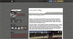 Desktop Screenshot of leonfootguy.skyrock.com