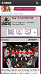 Mobile Screenshot of danse4me.skyrock.com