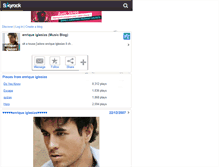 Tablet Screenshot of enrique--iglesias.skyrock.com