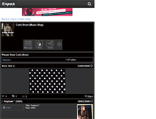 Tablet Screenshot of carla-bruni-x.skyrock.com