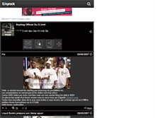 Tablet Screenshot of g-unit-world.skyrock.com