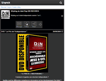 Tablet Screenshot of din-records.skyrock.com