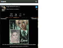 Tablet Screenshot of dmhg-love.skyrock.com