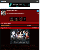 Tablet Screenshot of fandeversailles45.skyrock.com